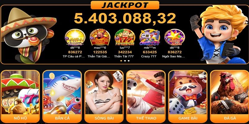 Kho game slot cực thú vị